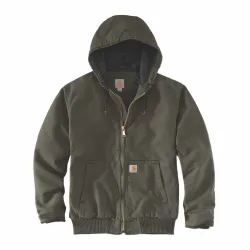 
                  CARHARTT Kurtka Washed Duck Active mchowa rozmiar L 104050.MOS.S006